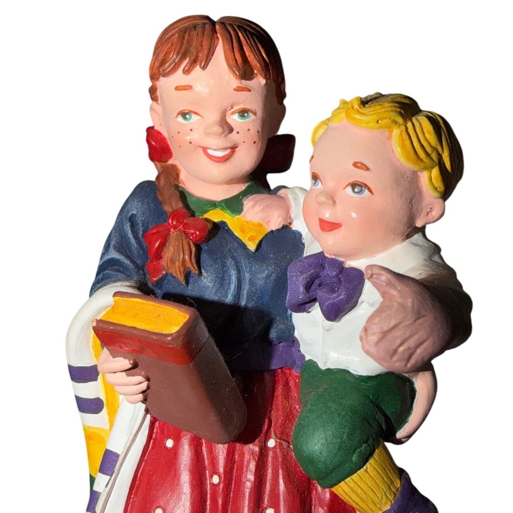 Department 56 Ruthann & Baby Patrick Figurine Vintage All Through The House 90s